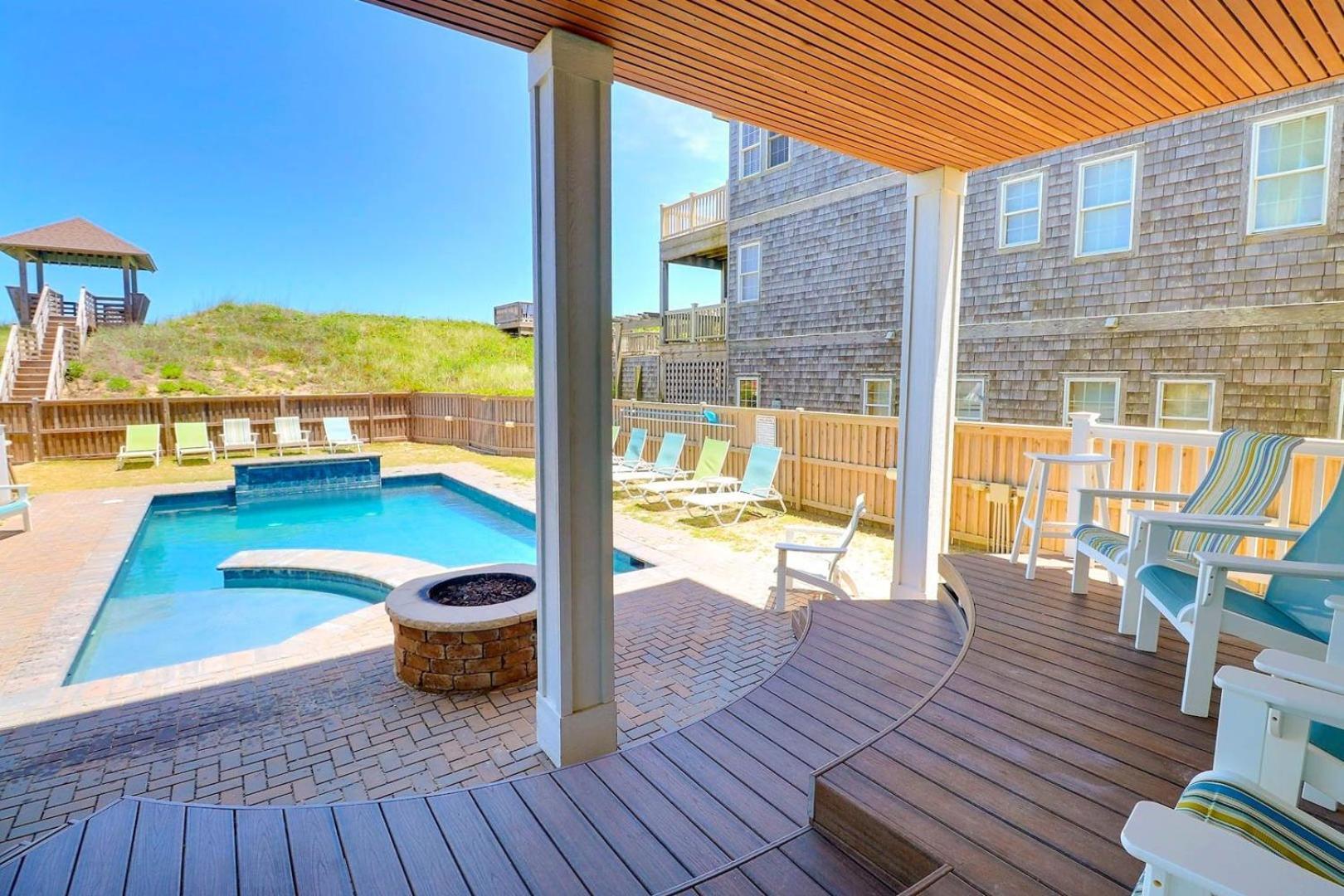 6007 Happy Sol Oceanfront Heatable Pool Villa นากส์เฮด ภายนอก รูปภาพ